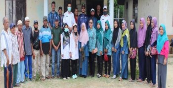 Peresmian Posyandu Vinca di Dusun Bagan Benio